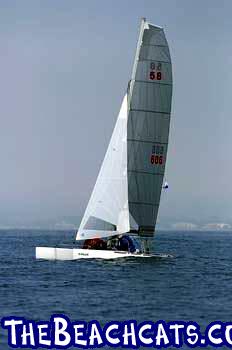 NACRA 5.8NA with New Sails - Ventura 2005