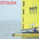 Stolen Hobie 16 - Sail 909 Yellow