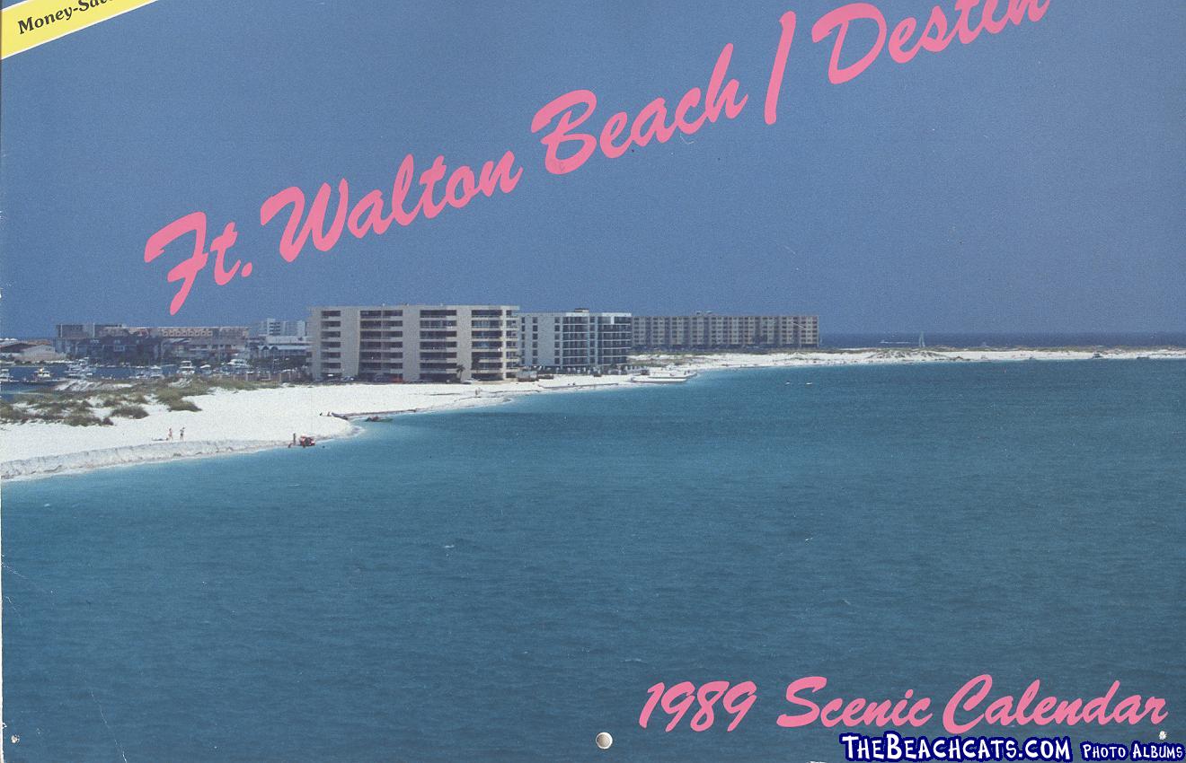 Fort Walton Beach / Destin 1989 Calendar
