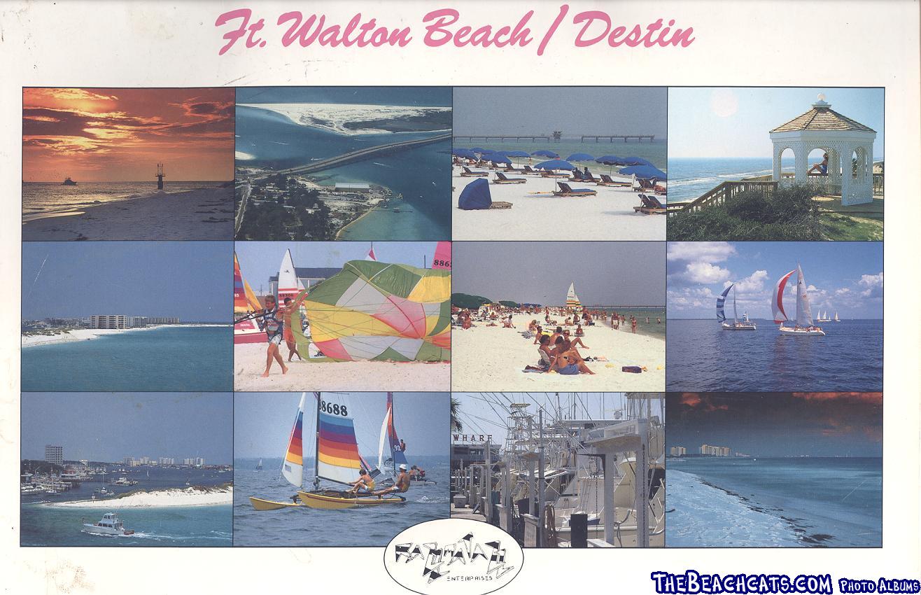 Fort Walton Beach/Destin : Calendar 1989