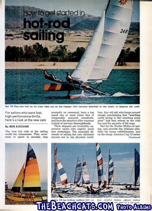 p. 109 How to get started in hot rod sailing
