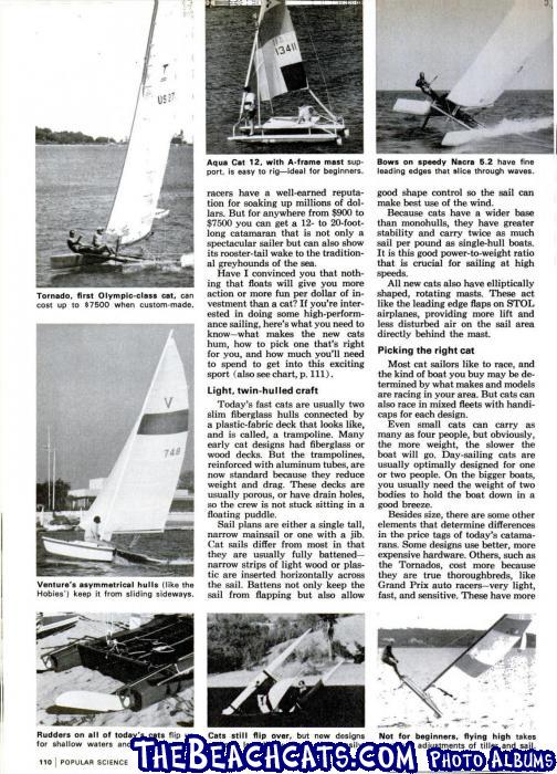 p. 110 How to get started in hot rod sailing