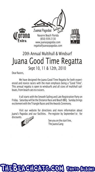Juana Good Time Regatta 2010 Notice
