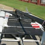 G-Cat 5.0 trampolines and deck.