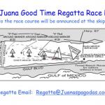 2011 Juana Good Time Regatta Race Route