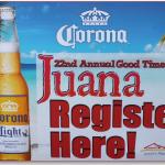 22nd Juana Good Time Regatta Corona Banner
